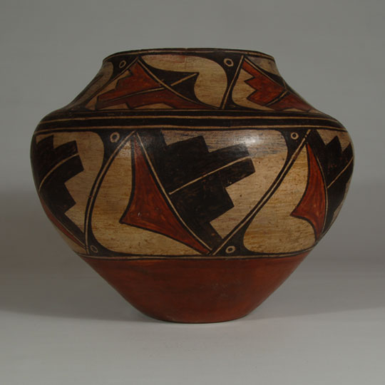 Historic Zia Pueblo Pottery - C3758D